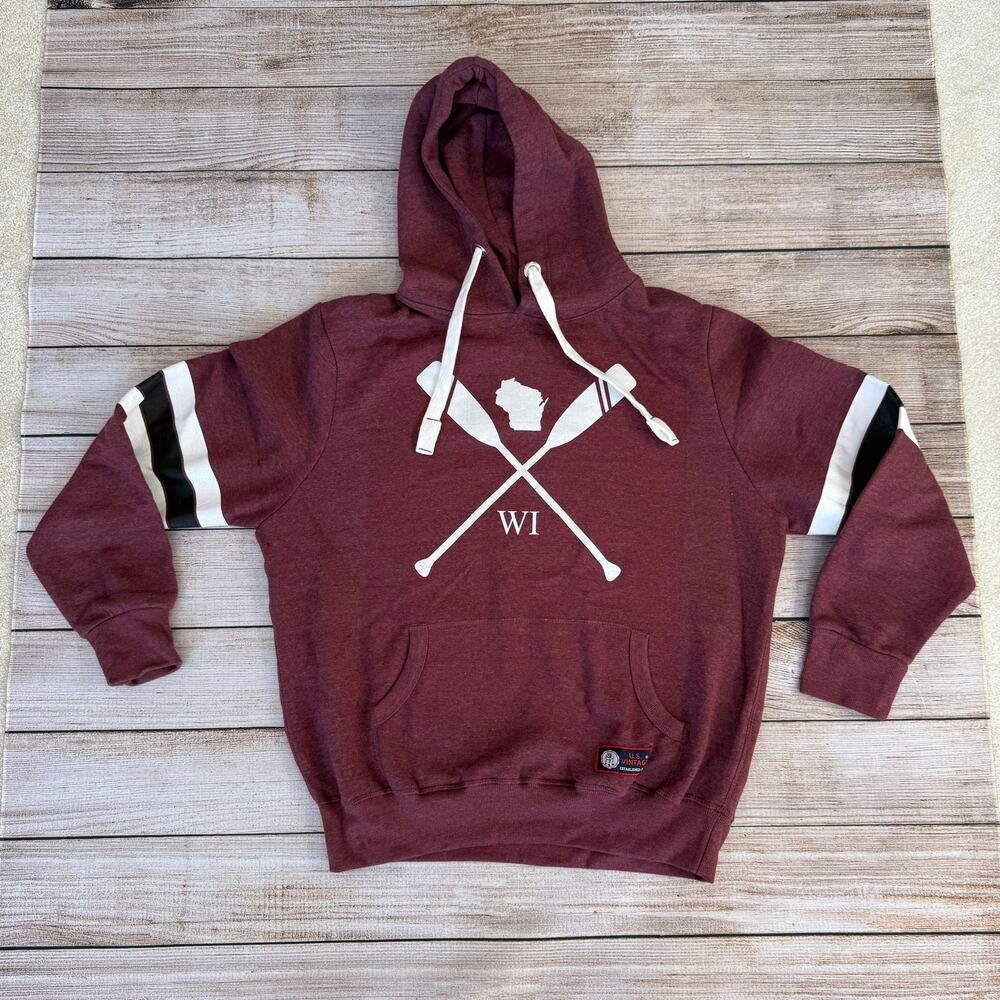 NWOT  - Wisconsin  - Unisex XL  -Hooded Sweatshirt